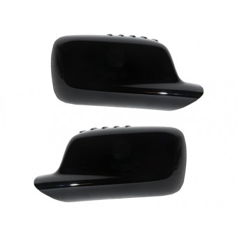 Ayna Kapağı E65 E46-Coupe- Set Piano-Siyah